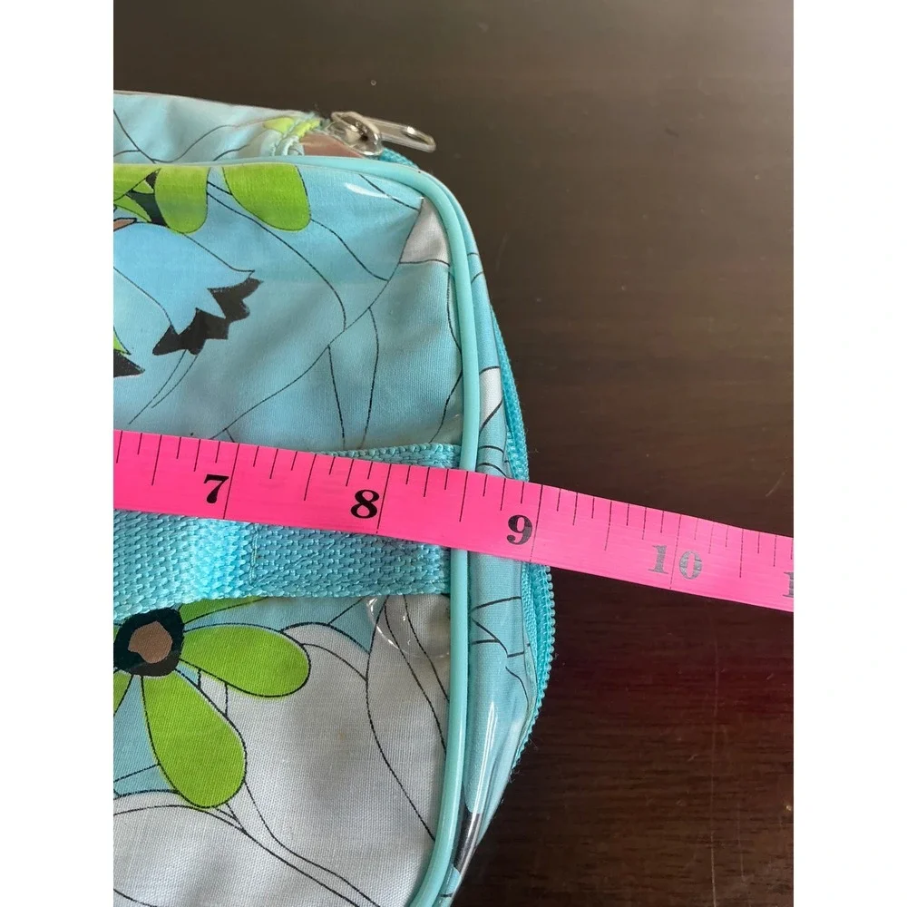 Billabong Floral Print Cosmetic Bag‎ Women's Travel Makeup Bag Multi